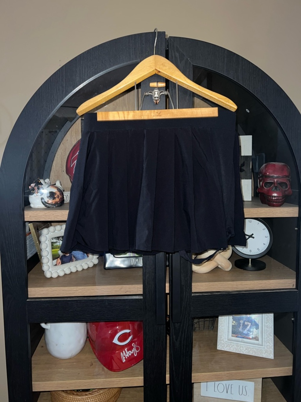 HALARA Black High-Waist Active Skirt